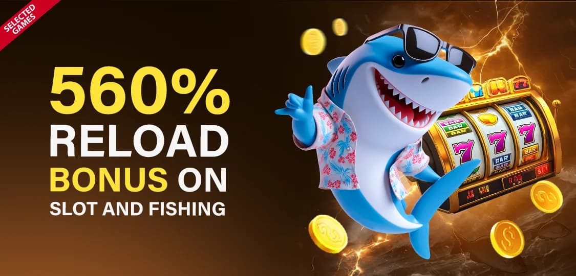 BAGH 560% Weekly Bonus: Slots & Fishing